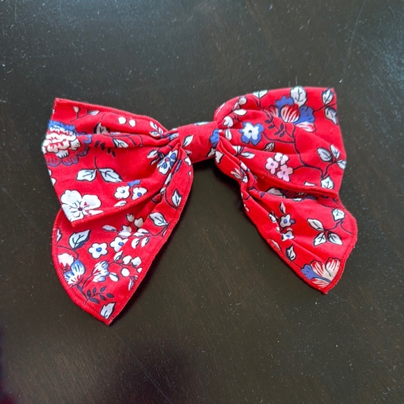 Janie and Jack Red Floral Dress with Bow size 4T - Picture 4 of 4